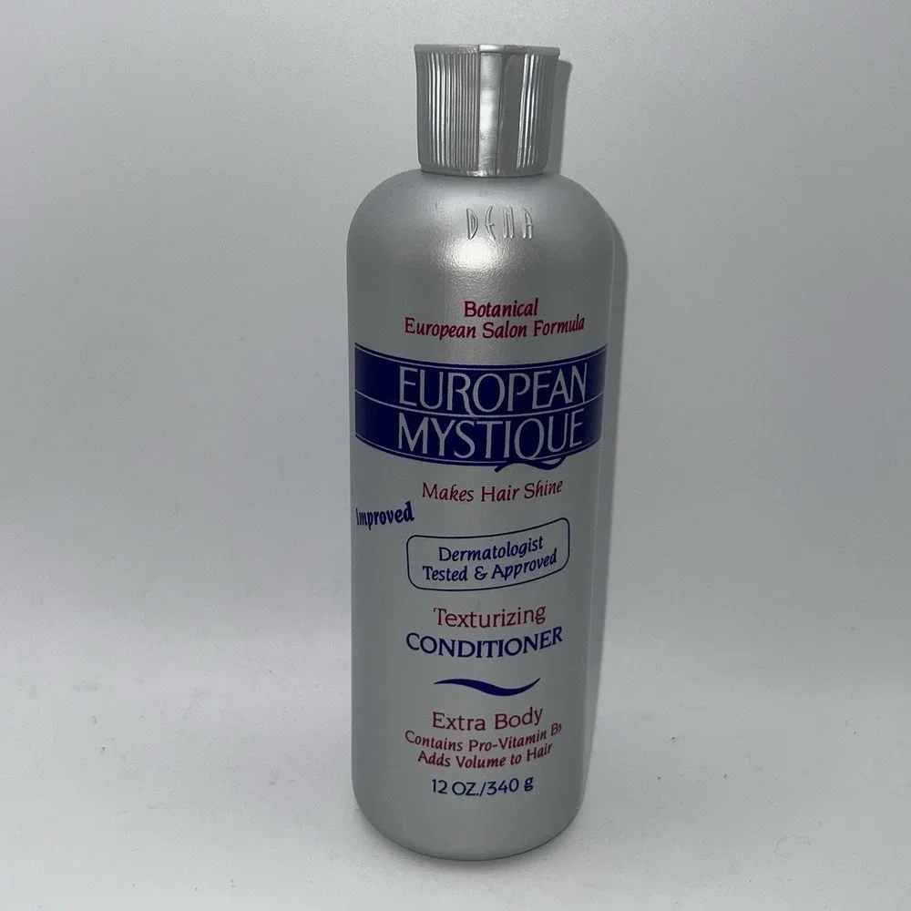 Vintage‎ 1994 European Mystique Texturizing Extra Body Conditioner 12oz NOS Prop